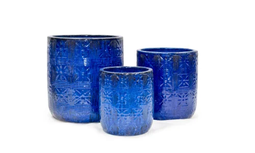 Pote Glazed BV5560S3 Azul